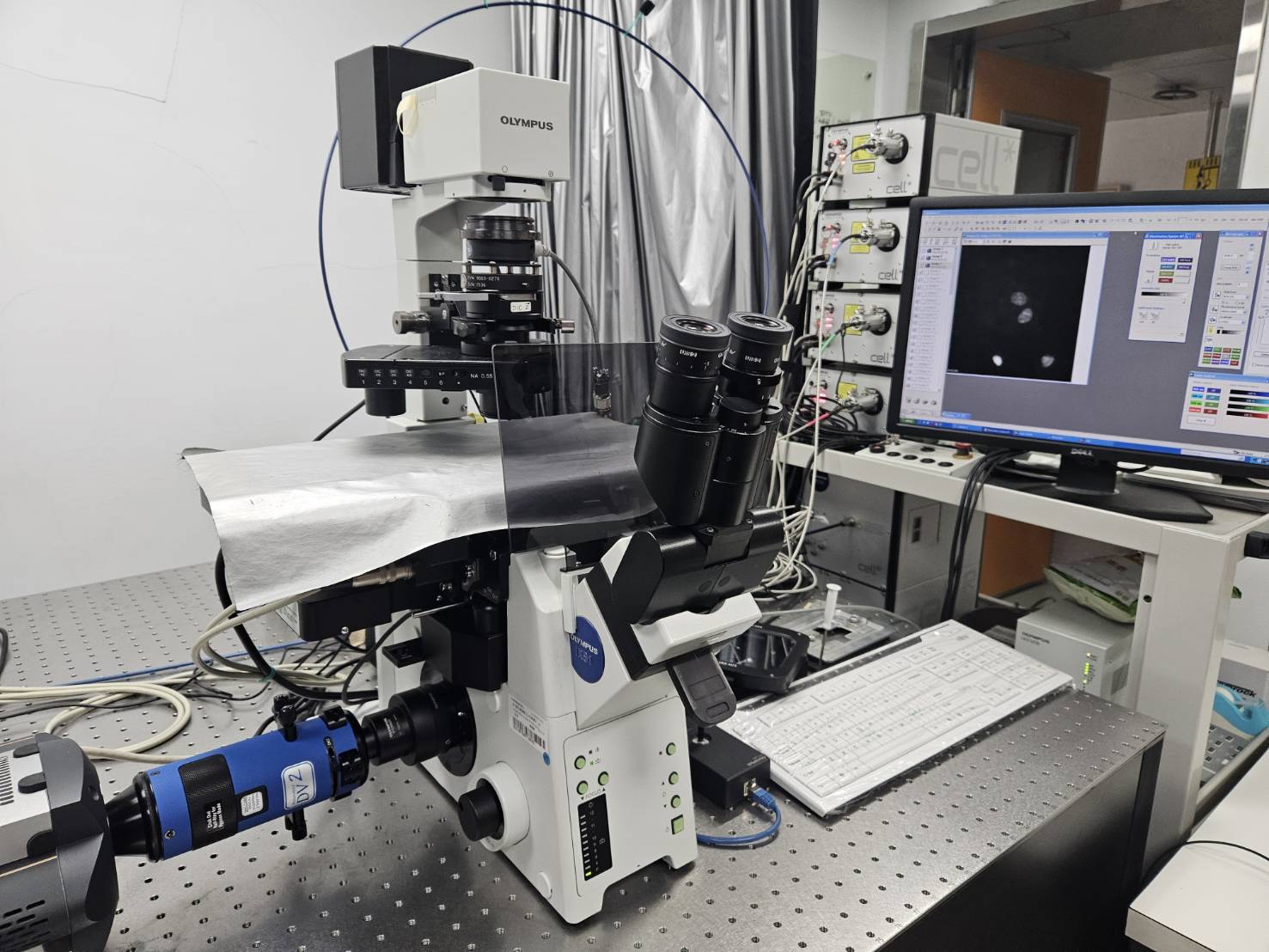 TIRF顯微鏡可用於單分子研究